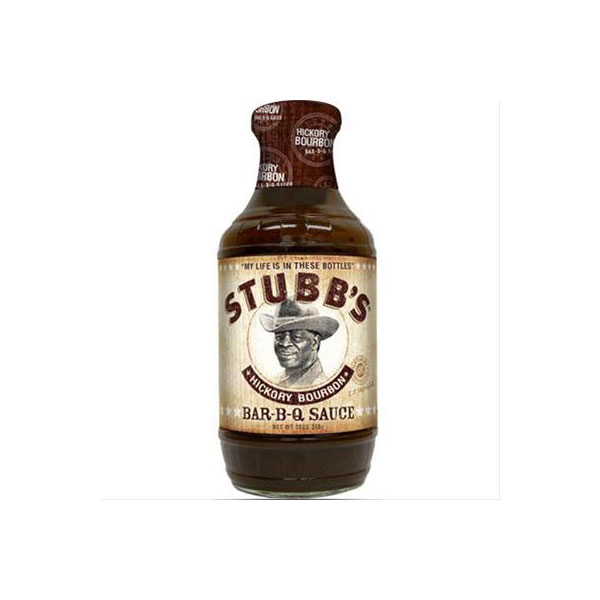 Stubb's Hickory Bourbon Bar-B-Q Sauce, 450ml