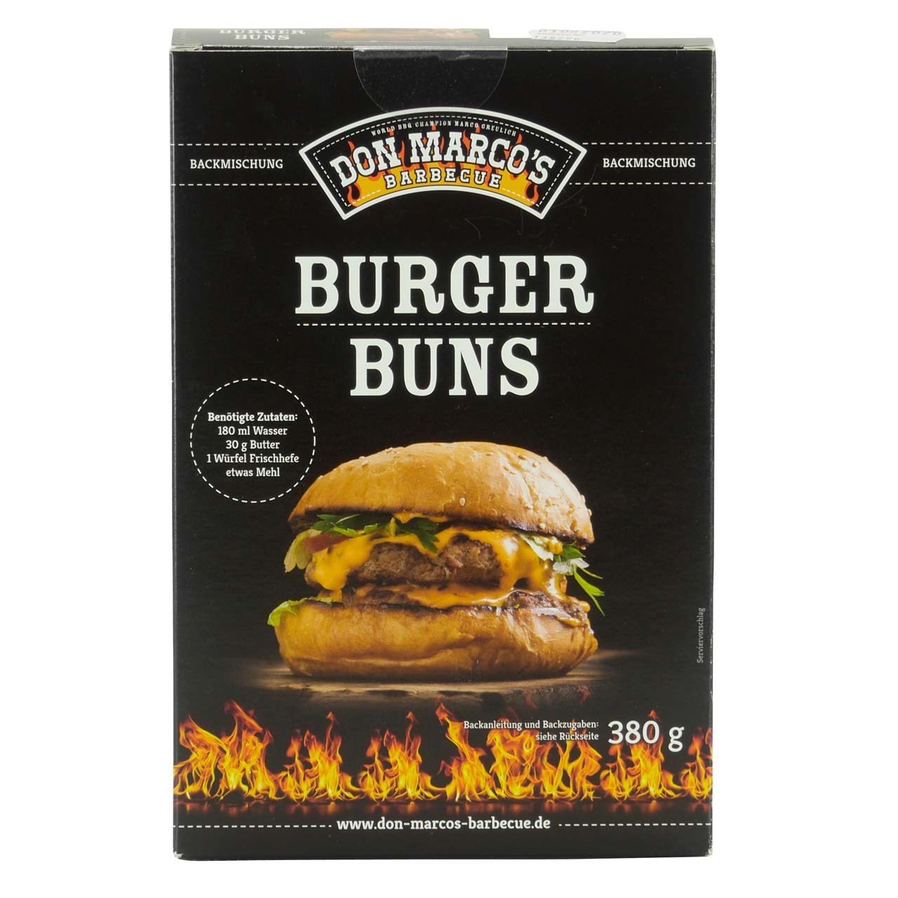 Don Marco's - Burger Buns - Backmischung für Burger Brötchen