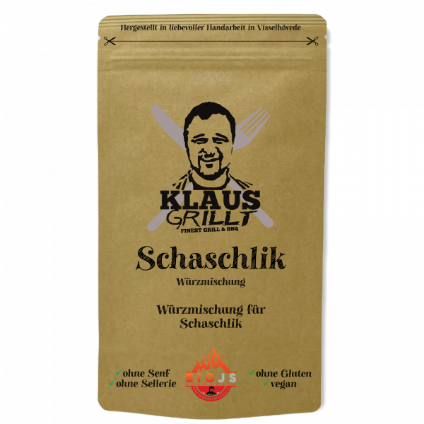 Klaus Grillt - Schaschlik Würzer 250g Beutel
