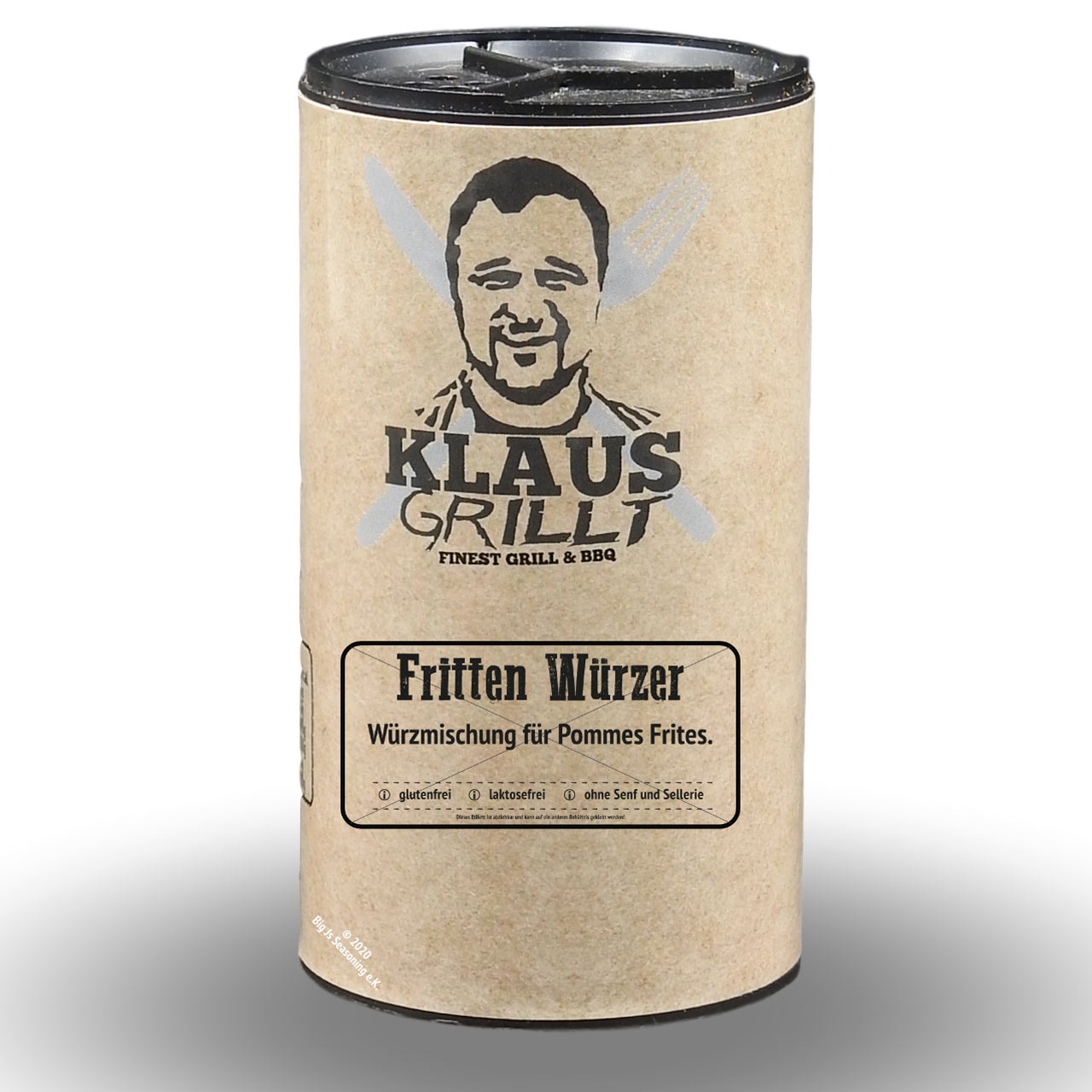 Klaus Grillt - Frittenwürzer 120 g Streuer