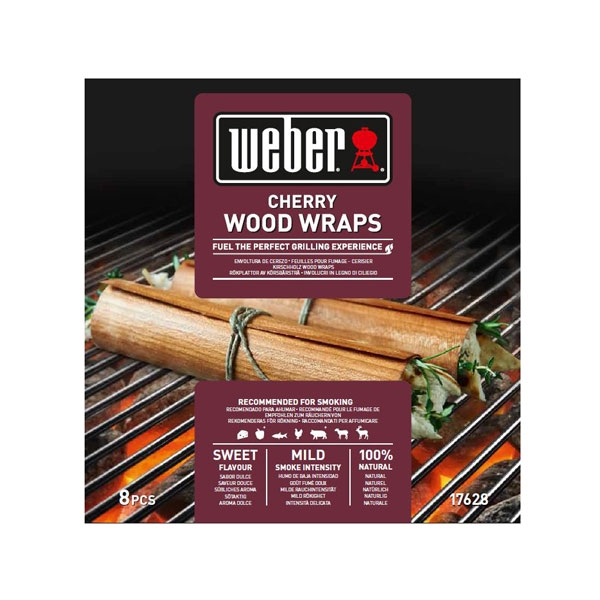 Weber Wood Wraps aus Kirschholz (8 Stück)