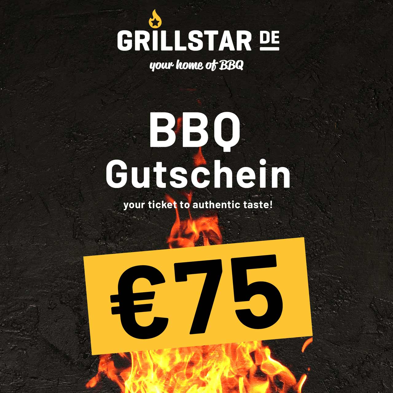BBQ - Gutschein €75