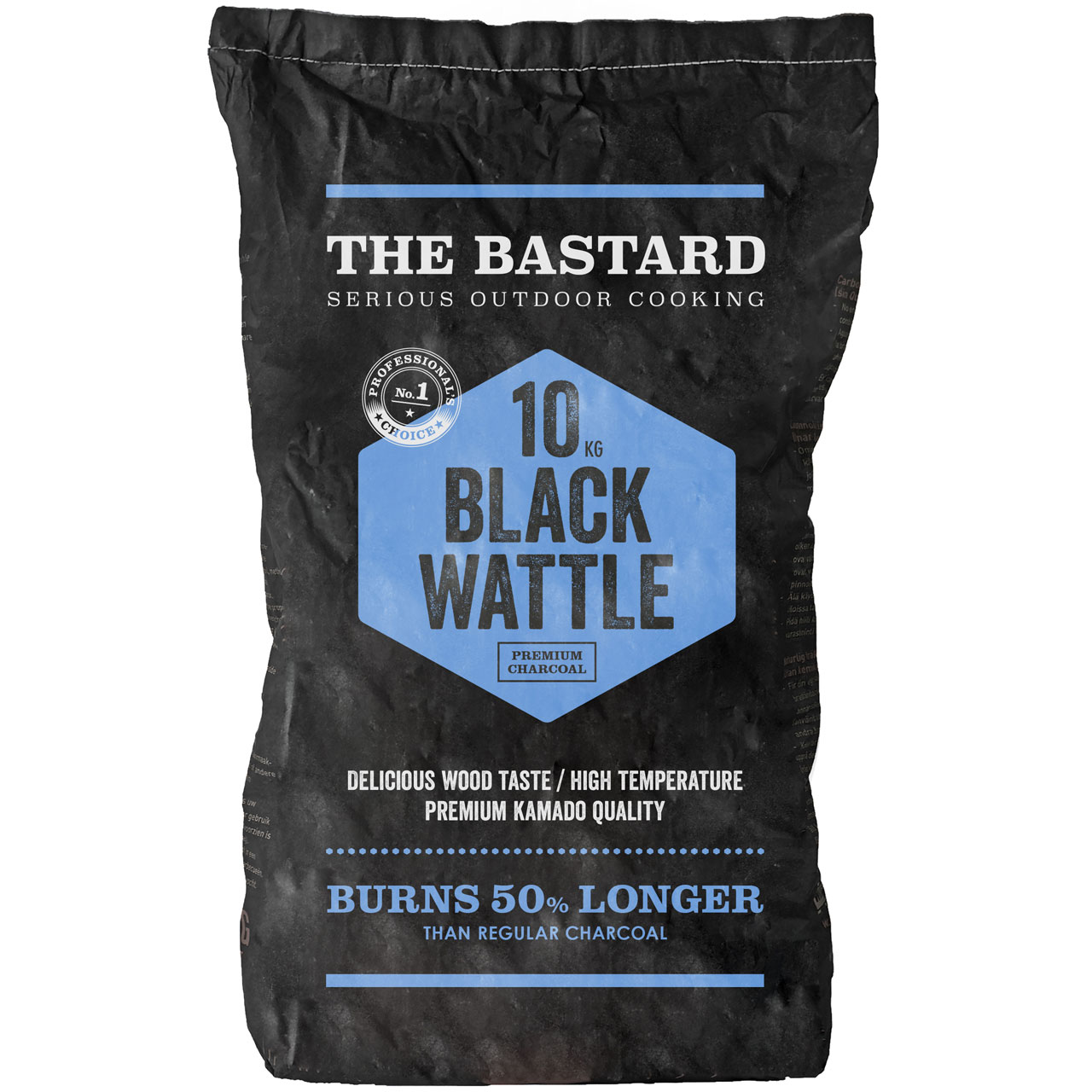 The Bastard Holzkohle Black Wattle 10kg