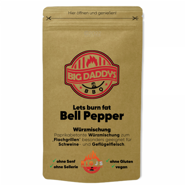 Lets burn fat "Bell Pepper" 250g Beutel