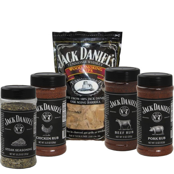 Jack Daniel´s BBQ Wood & Gewürz Rub Set - das ideale Geschenk !