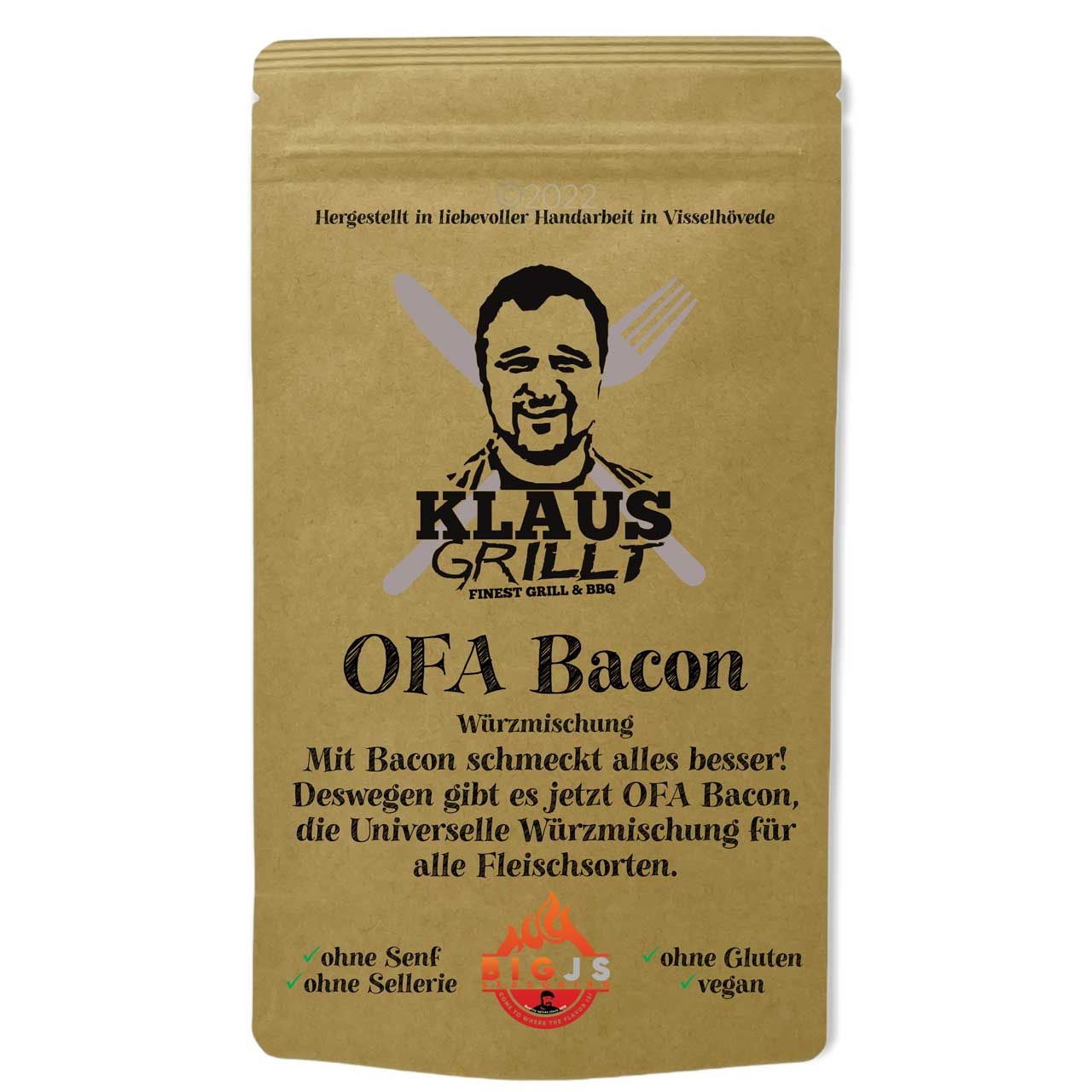 Klaus Grillt OFA Bacon, 250 g Beutel