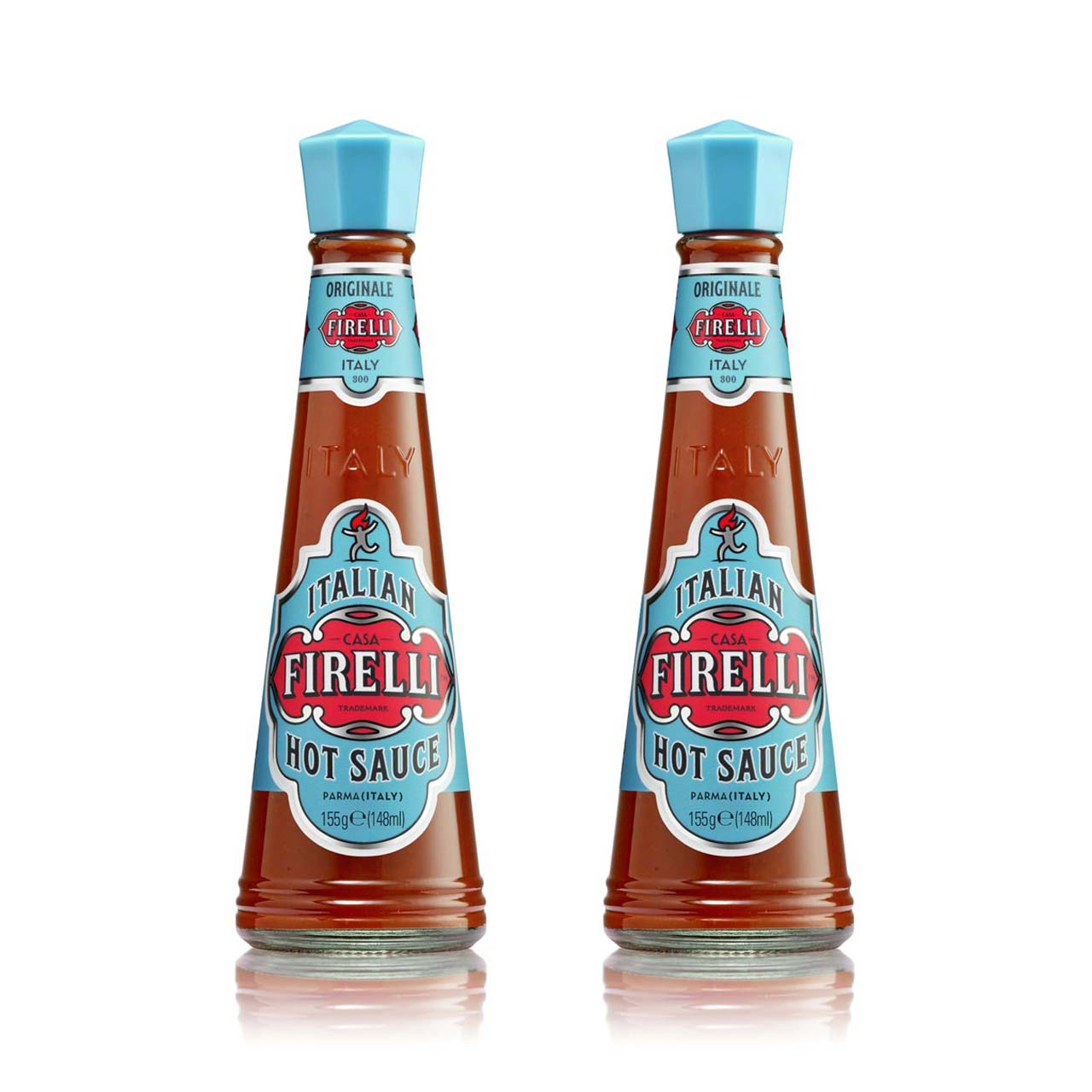 Casa Firelli Italian Hot Sauce, 148 ml - 2er Set!
