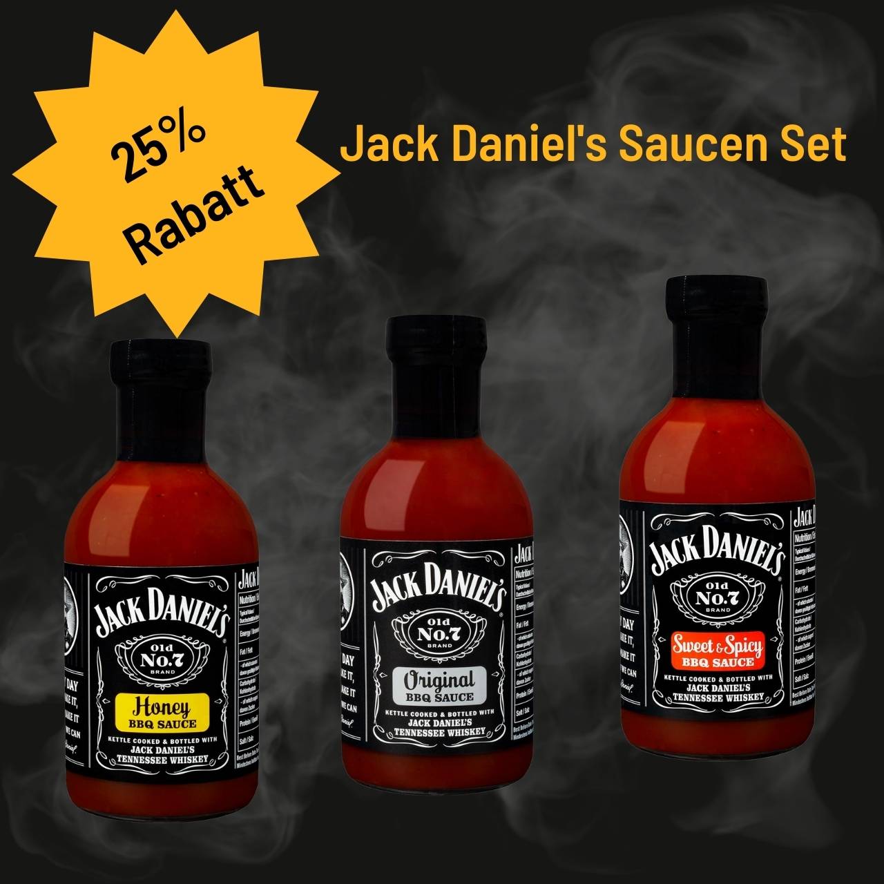 Jack Daniel's Saucen Set