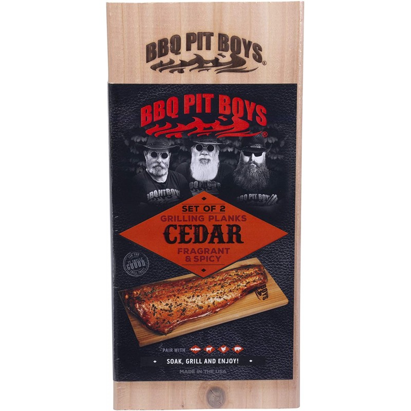 BBQ Pit Boys Räucherbretter Red Cedar (2 Stk.)