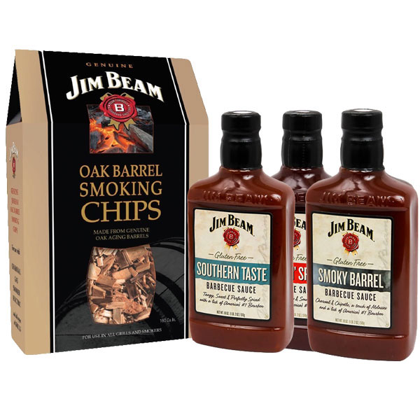 Jim Beam Whisky Flavour Chips & Saucen Set