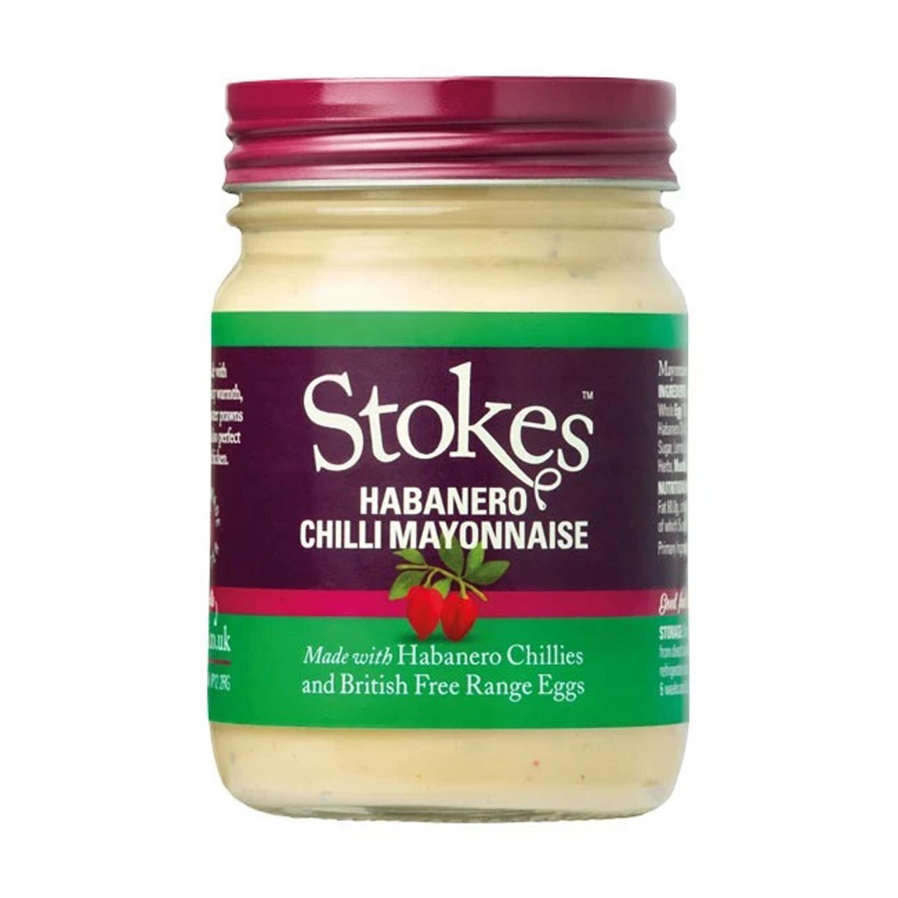 Stokes Habanero Chili Mayonnaise - 228 ml