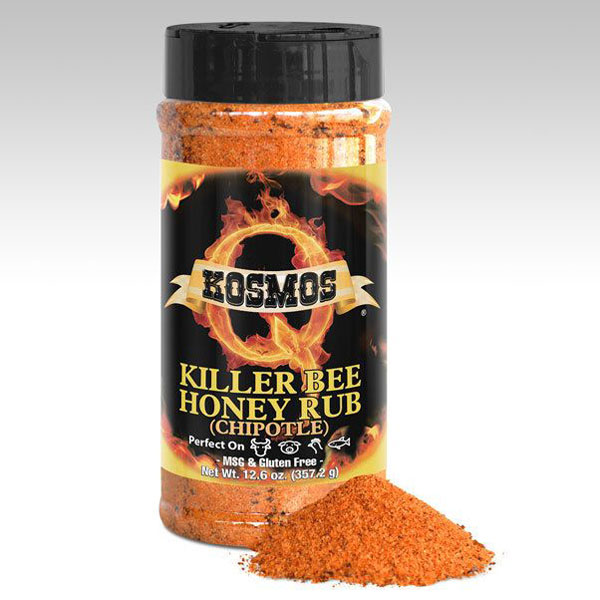 Kosmo's Q - Killer Bee Chipotle Honey Rub, 340 g