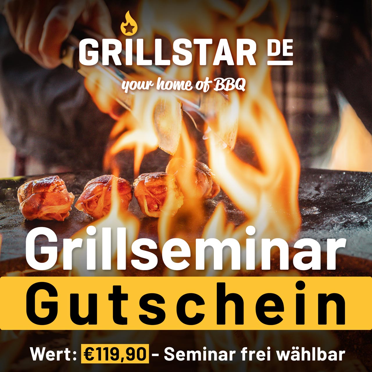 Grillseminar - Gutschein €119,90